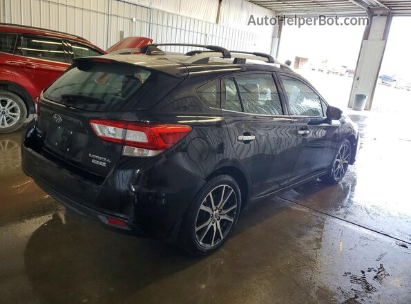 4S3GTAT69H3745142 2017 SUBARU IMPREZA Black Задня права чверть