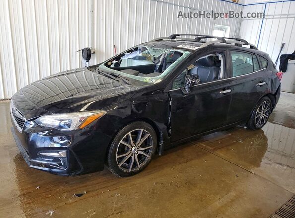 4S3GTAT69H3745142 2017 SUBARU IMPREZA Black Передня ліва чверть