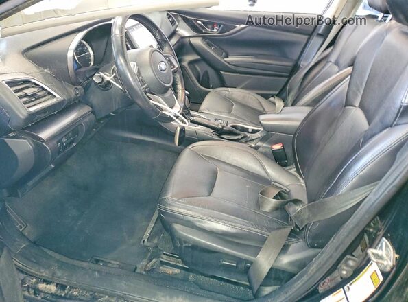 4S3GTAT69H3745142 2017 SUBARU IMPREZA Black Вид салону спереду