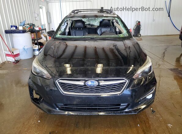 4S3GTAT69H3745142 2017 SUBARU IMPREZA Black Вид спереду