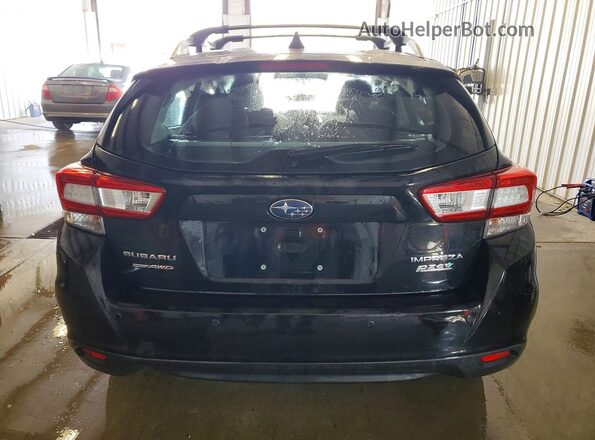 4S3GTAT69H3745142 2017 SUBARU IMPREZA Black Вид ззаду