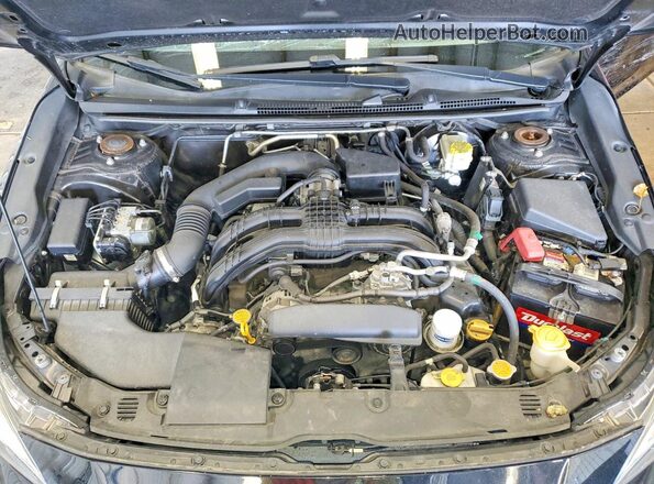 4S3GTAT69H3745142 2017 SUBARU IMPREZA Black Вид задньої частини салону