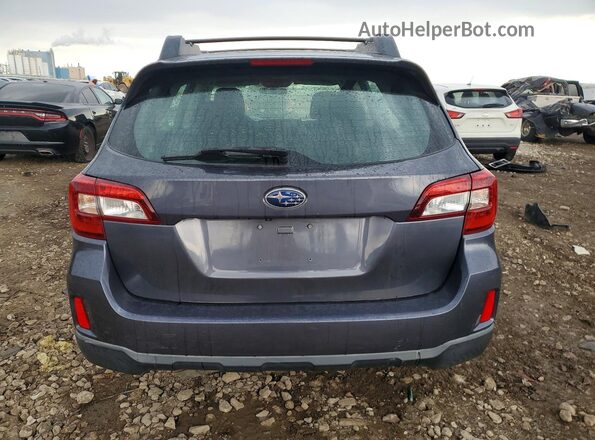 4S4BSAAC0G3347771 2016 SUBARU OUTBACK Gray Widok z tyłu