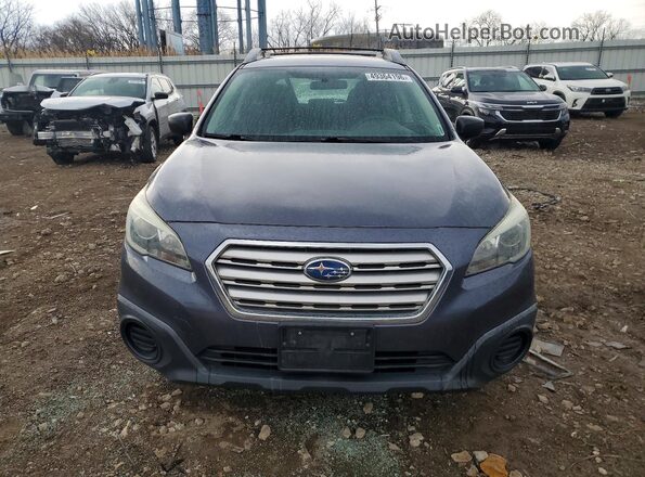 4S4BSAAC0G3347771 2016 SUBARU OUTBACK Gray Widok z przodu