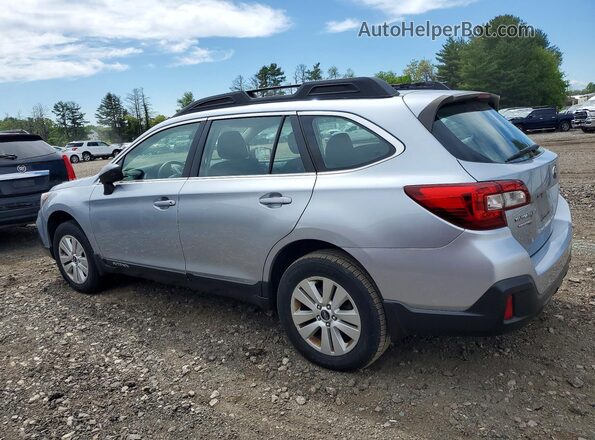 4S4BSAAC0J3233647 2018 SUBARU OUTBACK Silver Trasero izquierdo