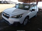 2018 Subaru Outback 2.5i Белый vin: 4S4BSAAC0J3244051