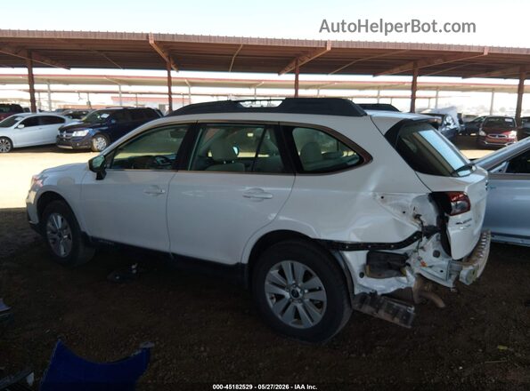 4S4BSAAC0J3244051 2018 SUBARU OUTBACK Белый Панорамный вид салона 360°