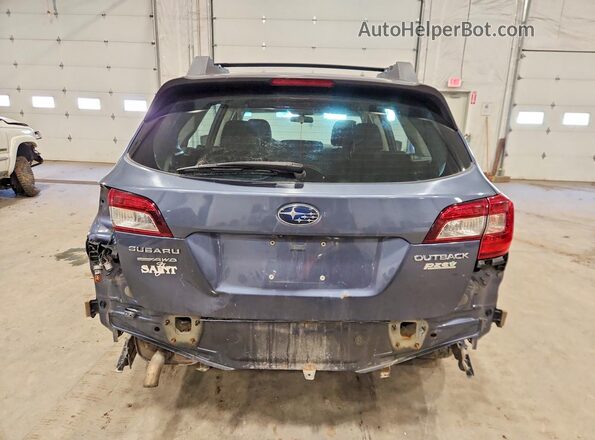 4S4BSAAC3H3415630 2017 SUBARU OUTBACK Синий Вид сзади