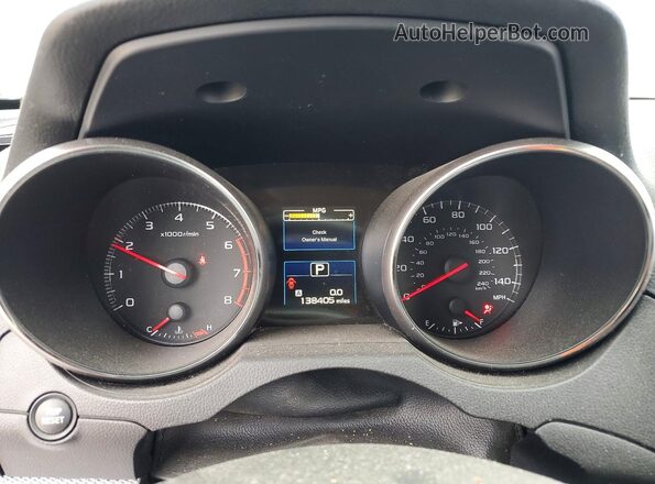 4S4BSAAC3J3247185 2018 SUBARU OUTBACK Синий Вид щитка приборов
