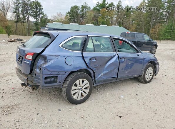 4S4BSAAC3J3247185 2018 SUBARU OUTBACK Синий Задняя правая четверть