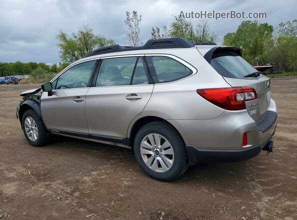 4S4BSAAC4H3341716 2017 SUBARU OUTBACK Gold Trasero izquierdo