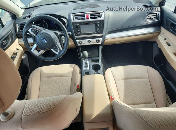 4S4BSAAC4H3355552 2017 SUBARU OUTBACK Blue Widok deski rozdzielczej
