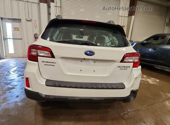 4S4BSAAC4H3441203 2017 SUBARU OUTBACK Белый Вид сзади