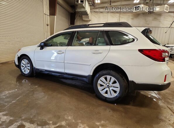 4S4BSAAC4H3441203 2017 SUBARU OUTBACK Белый Задняя левая четверть