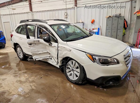 4S4BSAAC4H3441203 2017 SUBARU OUTBACK Белый Передняя правая четверть