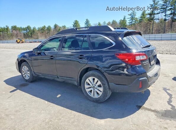 4S4BSAAC4J3330432 2018 SUBARU OUTBACK Черный Задняя левая четверть