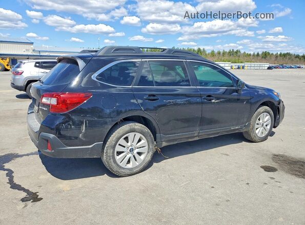 4S4BSAAC4J3330432 2018 SUBARU OUTBACK Черный Задняя правая четверть