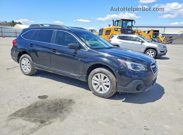4S4BSAAC4J3330432 2018 SUBARU OUTBACK Черный Передняя правая четверть