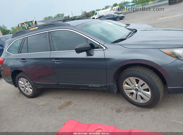 4S4BSAAC6J3315415 2018 SUBARU OUTBACK Gray Rear interior view
