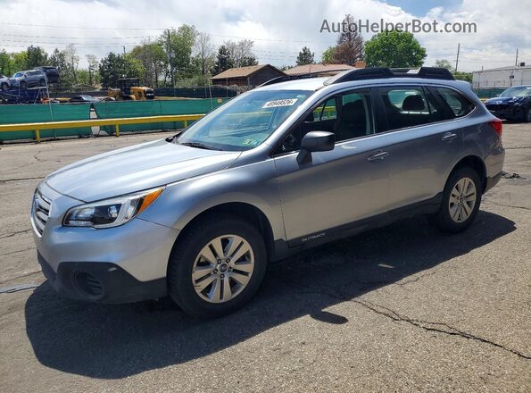 4S4BSAAC7H3259852 2017 SUBARU OUTBACK Серебряный Передняя левая четверть