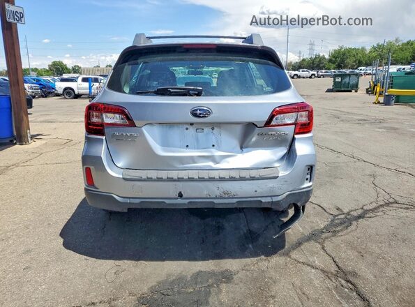 4S4BSAAC7H3259852 2017 SUBARU OUTBACK Серебряный Вид сзади