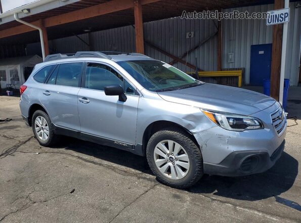 4S4BSAAC7H3259852 2017 SUBARU OUTBACK Серебряный Передняя правая четверть