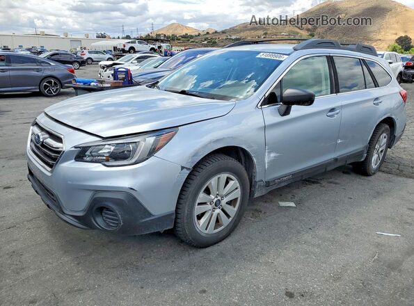 4S4BSAAC7J3202914 2018 SUBARU OUTBACK Серебряный Передняя левая четверть