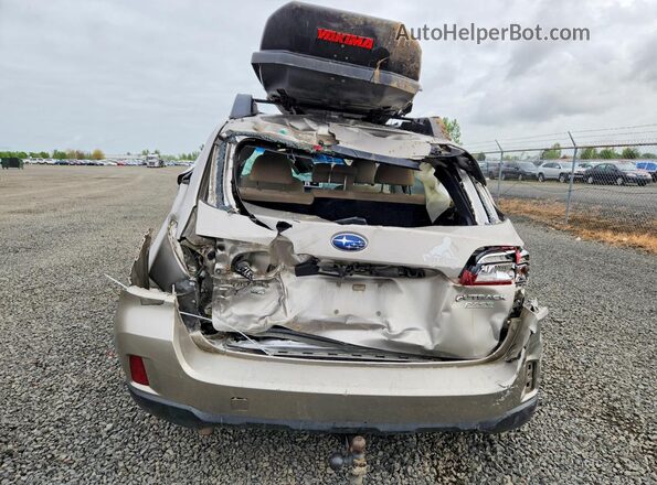 4S4BSAAC8H3318892 2017 SUBARU OUTBACK Желто-коричневый Вид сзади