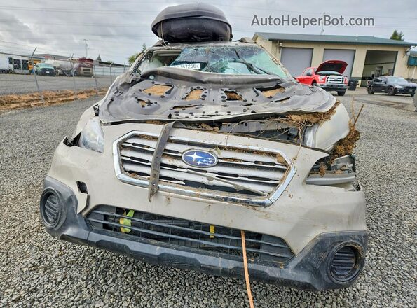 4S4BSAAC8H3318892 2017 SUBARU OUTBACK Желто-коричневый Вид спереди