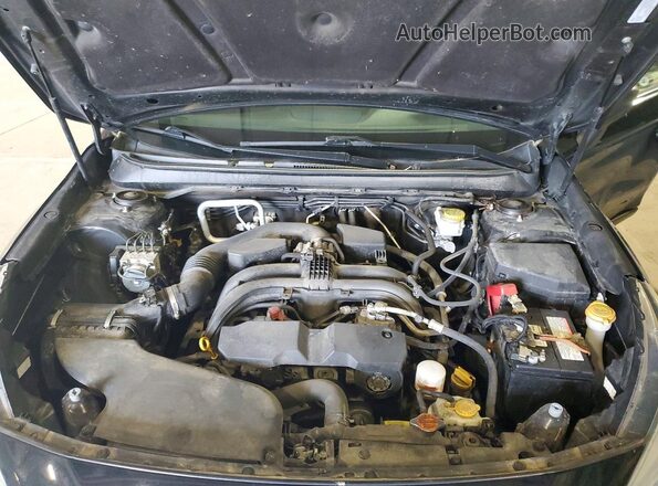 4S4BSAAC8J3291022 2018 SUBARU OUTBACK Black ძრავის განყოფილების ხედი
