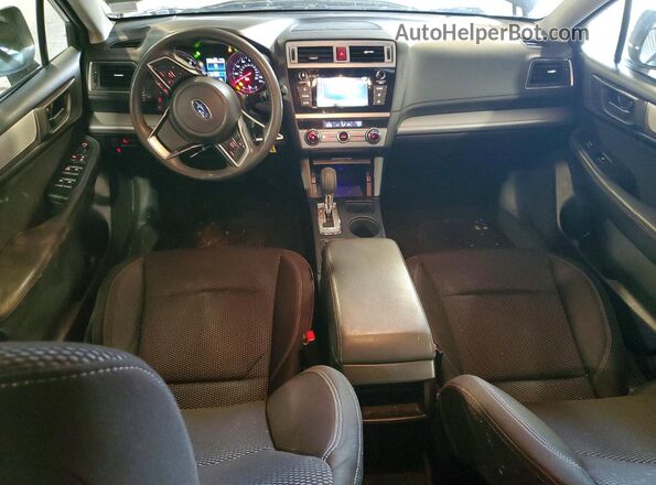 4S4BSAAC8J3291022 2018 SUBARU OUTBACK Black წინა პანელის ხედი