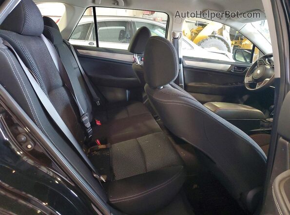 4S4BSAAC8J3291022 2018 SUBARU OUTBACK Black უკანა სალონის ხედი
