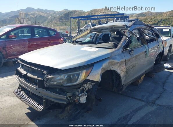 4S4BSAAC8J3383604 2018 SUBARU OUTBACK Серый Передняя левая четверть