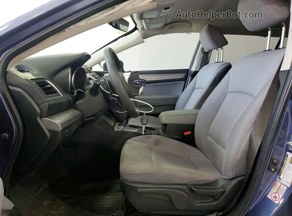 4S4BSAAC8J3397793 2018 SUBARU OUTBACK Синий Вид салона спереди