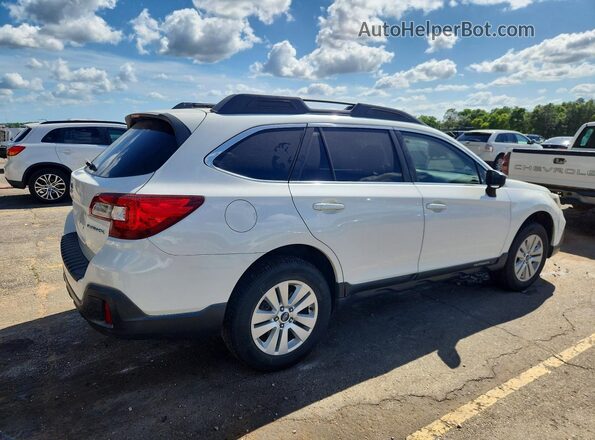 4S4BSAAC9J3374927 2018 SUBARU OUTBACK White უკანა მარჯვენა