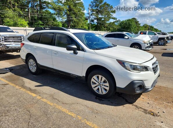 4S4BSAAC9J3374927 2018 SUBARU OUTBACK White წინა მარჯვენა