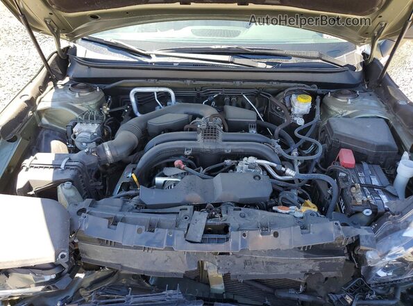 4S4BSAAC9J3387953 2018 SUBARU OUTBACK Green Widok komory silnika