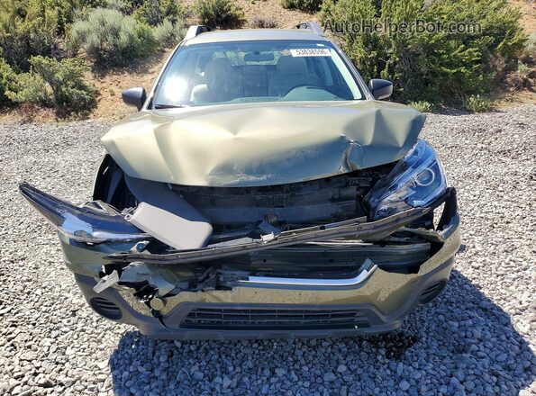 4S4BSAAC9J3387953 2018 SUBARU OUTBACK Green Widok z przodu