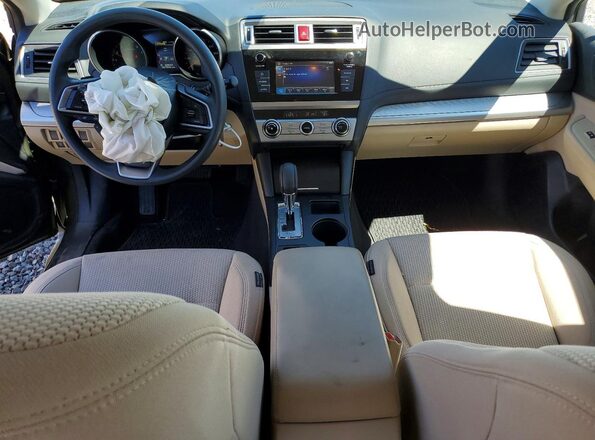 4S4BSAAC9J3387953 2018 SUBARU OUTBACK Green Widok deski rozdzielczej