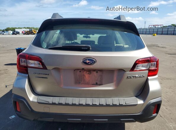 4S4BSABC1K3236993 2019 SUBARU OUTBACK Серебряный Вид сзади