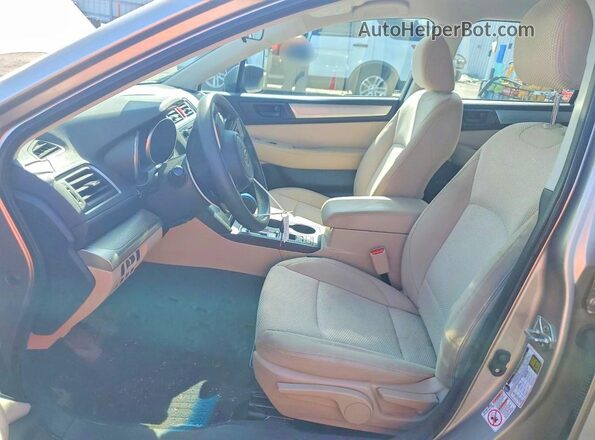 4S4BSABC1K3236993 2019 SUBARU OUTBACK Серебряный Вид салона спереди