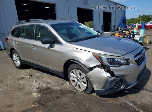 4S4BSABC1K3236993 2019 SUBARU OUTBACK Серебряный Передняя правая четверть