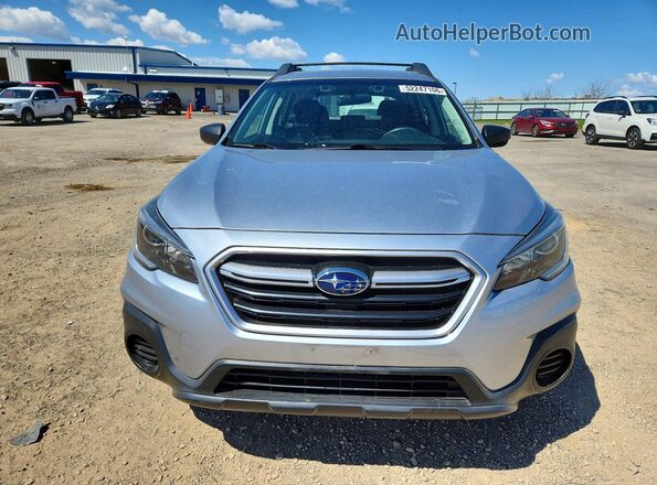 4S4BSABC1K3374789 2019 SUBARU OUTBACK Silver Вид спереду