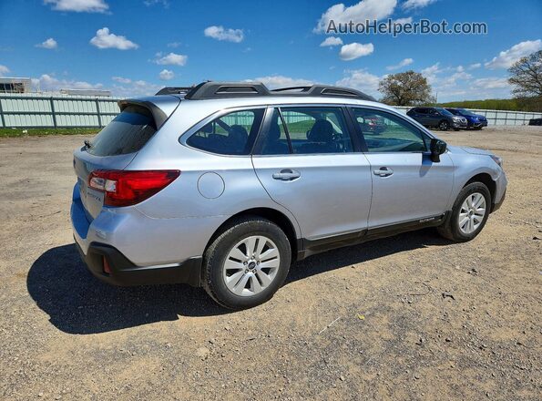 4S4BSABC1K3374789 2019 SUBARU OUTBACK Silver Задня права чверть