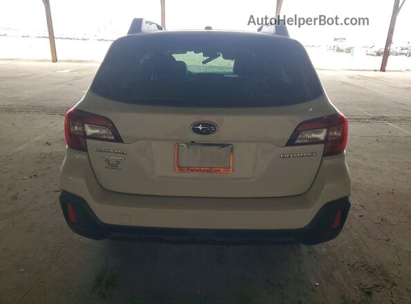 4S4BSABC7K3262059 2019 SUBARU OUTBACK White Vista trasera