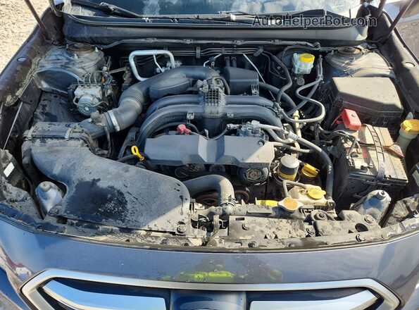 4S4BSABC8K3350599 2019 SUBARU OUTBACK Gray Widok wnętrza z tyłu