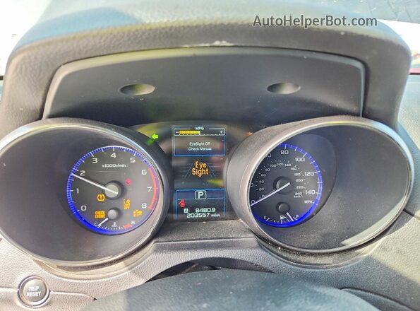 4S4BSABC8K3350599 2019 SUBARU OUTBACK Gray Widok zestawu wskaźników