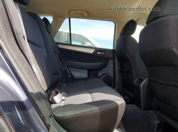 4S4BSACC1H3395438 2017 SUBARU OUTBACK Синий Вид задних сидений