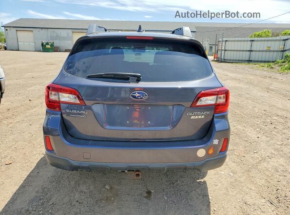 4S4BSACC1H3395438 2017 SUBARU OUTBACK Синий Вид сзади