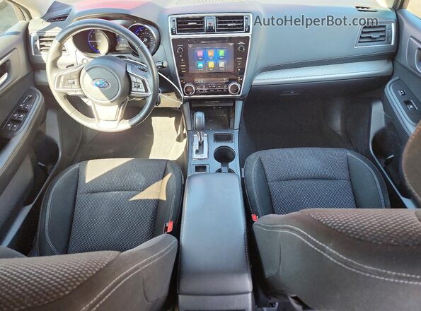 4S4BSACC2J3252178 2018 SUBARU OUTBACK Red Dashboard view
